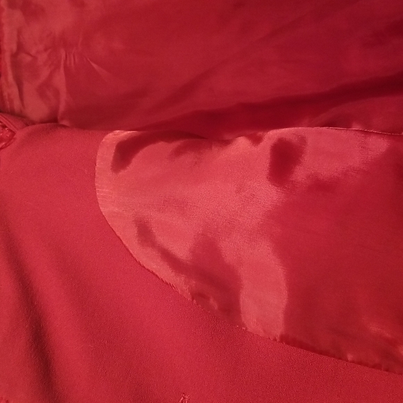 new rare ESCADA size 10 Mohair + Wool vintage womens Blazer jacket 40 Red Medium - Picture 5 of 8